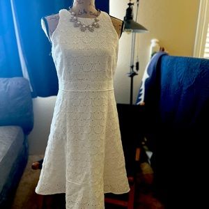 Eyelet dress